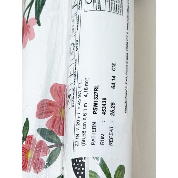 Rifle Paper Co. Premium Wallpaper Luxembourg (Lot Of 2) Peel & Stick Sealed New - Picture 4 of 9
